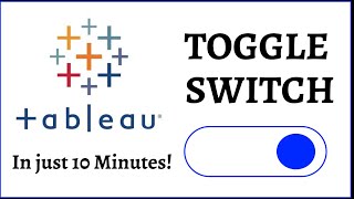 Tableau Tutorial : Toggle Switch | Select the measure in dashboard using Toggle Switch |