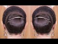 Wonderful ! Easy &amp; Cute  Bun Hairstyle Girl For Long Hair | Lock Pin New Juda Hairstyle For Ladies