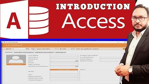 How to use Microsoft Access |  মাইক্রোসফট এক্সেস Bangla Tutorial – Access  Beginner Bangla Tutorial