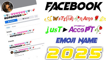 Facebook stylish name 2025|| fb javascript name change 2025 || fb stylish name without update
