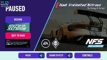 NFS NO LIMITS VERSION 5.8.1 | HOW TO HACK UNLIMITED NITROUS BY USING A SCRIPT | PART 2