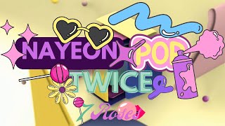 👛TWICE - Nayeon "POP" (나연) (Lyrics) #7roses