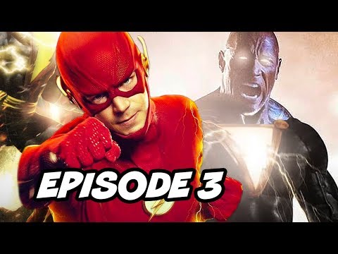 The Flash Season 6 Episode 3 Shazam Black Adam TOP 10 WTF and Easter Eggs