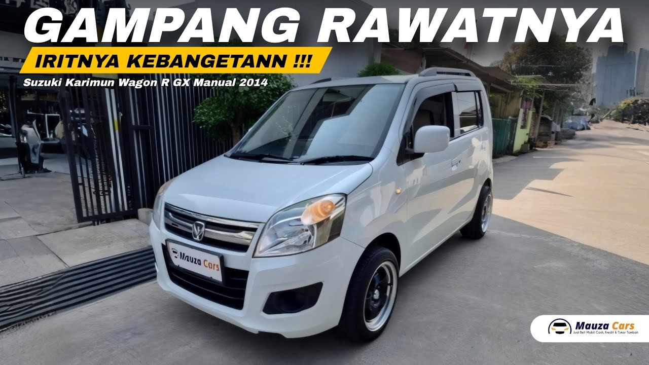 ANTI RIBETT!!!RAWATNYA GAMPANG BANGET!!Suzuki Karimun Wagon R Gx 2014 Mt