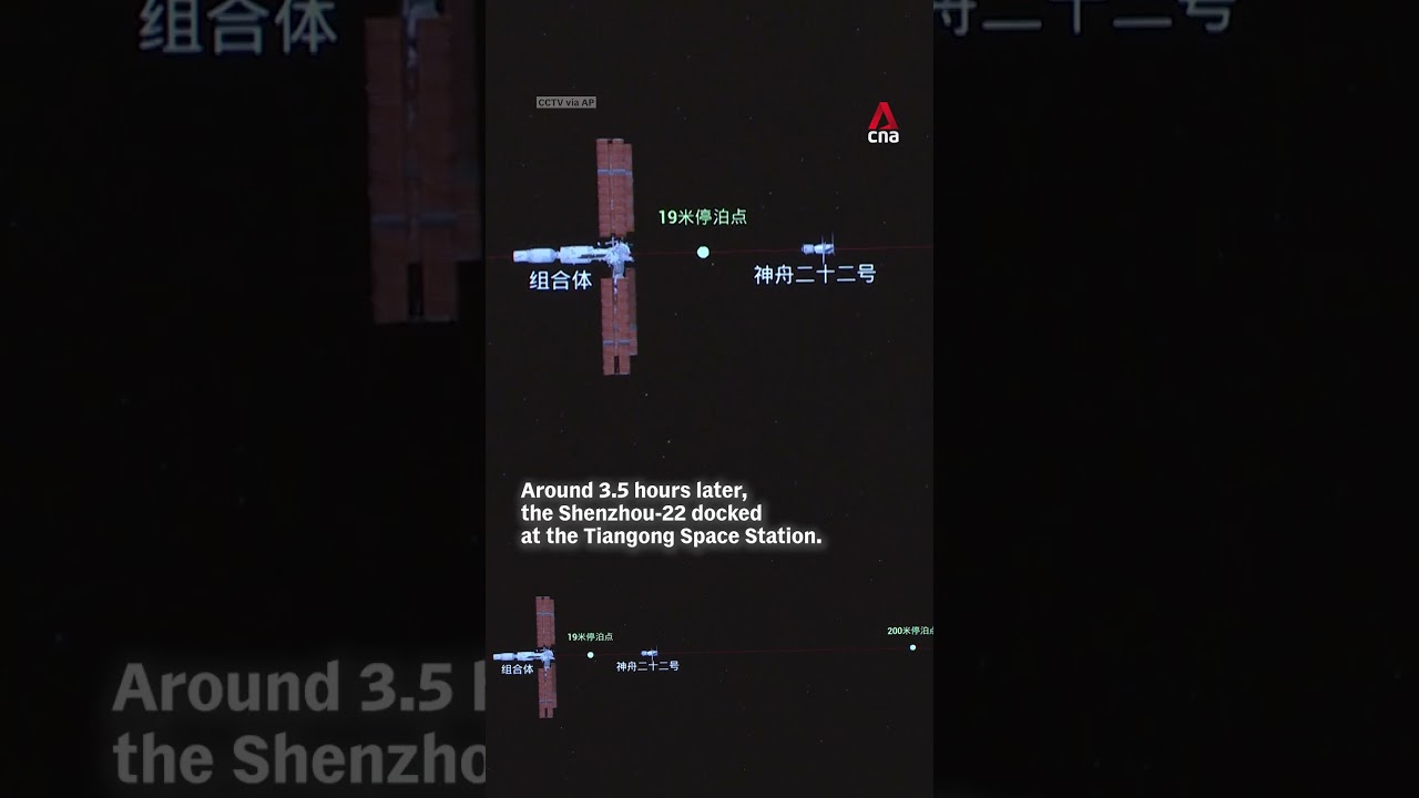 China sends substitute spaceship Shenzhou-22 in its first emergency space mission