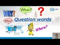 Вопросы, вопросительные слова (questions, question words) в английском