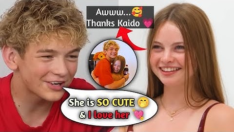 KAIDO finally says Salish is his GIRLFRIEND  💘 *Salish blushing* 😱💗 ft. Kaido Lee Roberts #salish