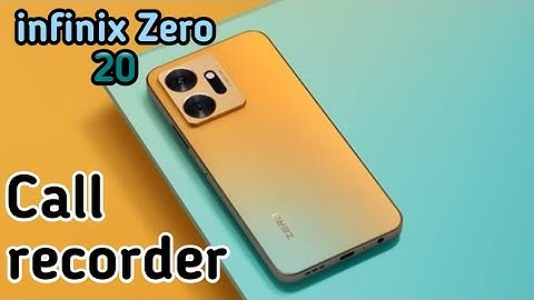 Call Recording Enable In Infinix Zero 20, How To Auto Call Recording In Infinix Zero 20,
