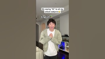 Which Subject Is Your Favorite? #asher #shorts