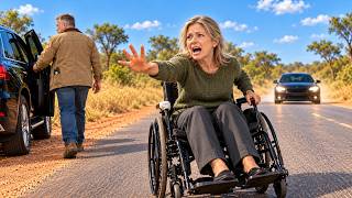 He Abandoned His Wheelchair-Bound Wife on an Empty Highway… But He Never Saw What Came Next!