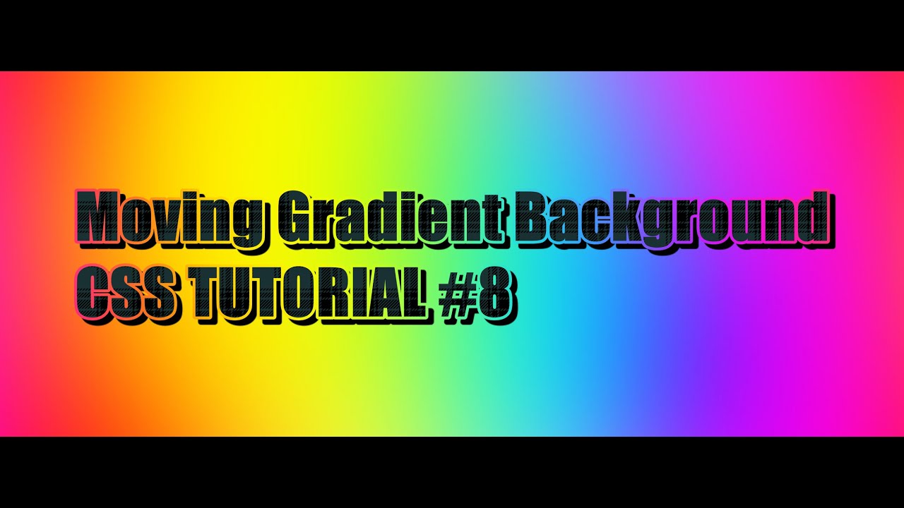 Moving Background CSS animation || CSS tutorial #8 ...