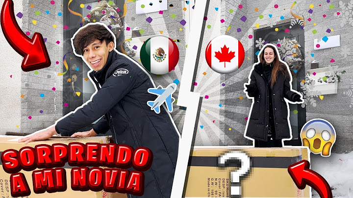 Viaje 5,000km para sorprender a mi novia 😱🇲🇽🇨🇦