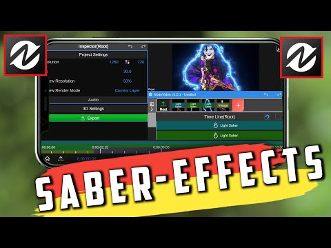 Saber Effects Node video |fire outline effects 2021 #saberEffects