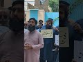 PPLA President Dist.  Pakpattan Address against Dislocation Policy