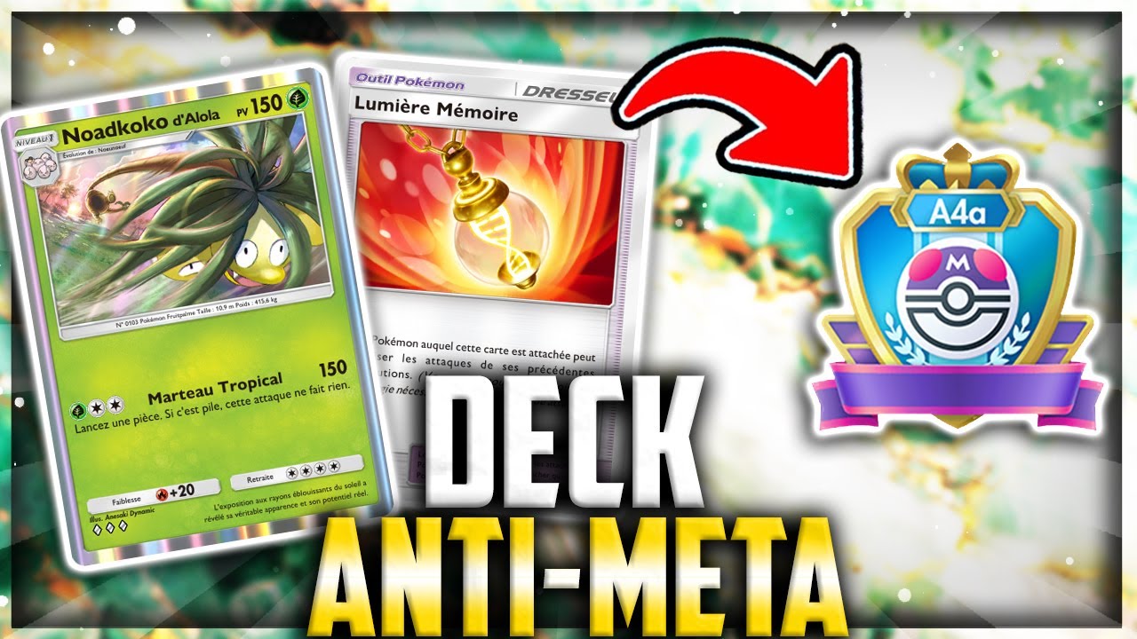 100% de WINRATE contre SUICUNE avec CE DECK NOADKOKO sur Pokemon TCG Pocket
