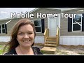 Double wide mobile home tour  5bd 3ba mobile home tour
