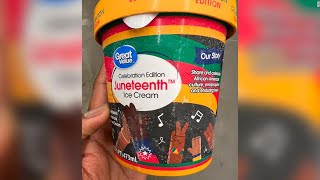 Are you gonna buy Walmart's Juneteenth Ice cream? #juneteenth #walmart #icecream