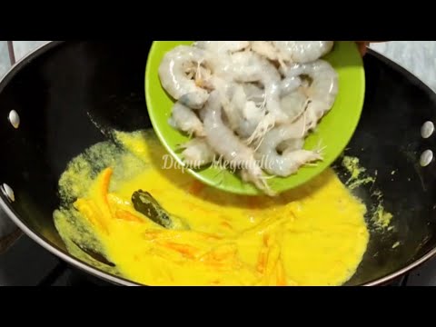 Resep Masak Udang Bumbu Kuning
