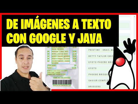 Convertir de imágenes a texto con Java (Google Visión AI)