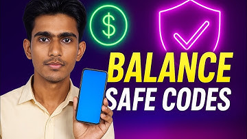 Balance Save Codes 2025 | Ufone, Zong, Jazz, Telenor Balance Protection | JethoTechtips Official