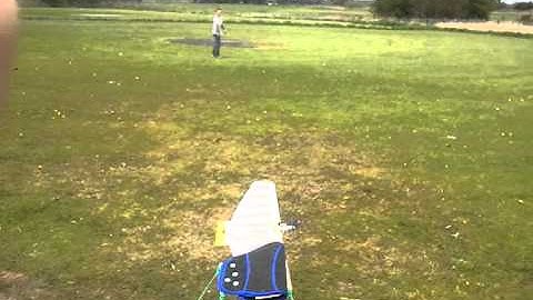 Control line combat home made launch system