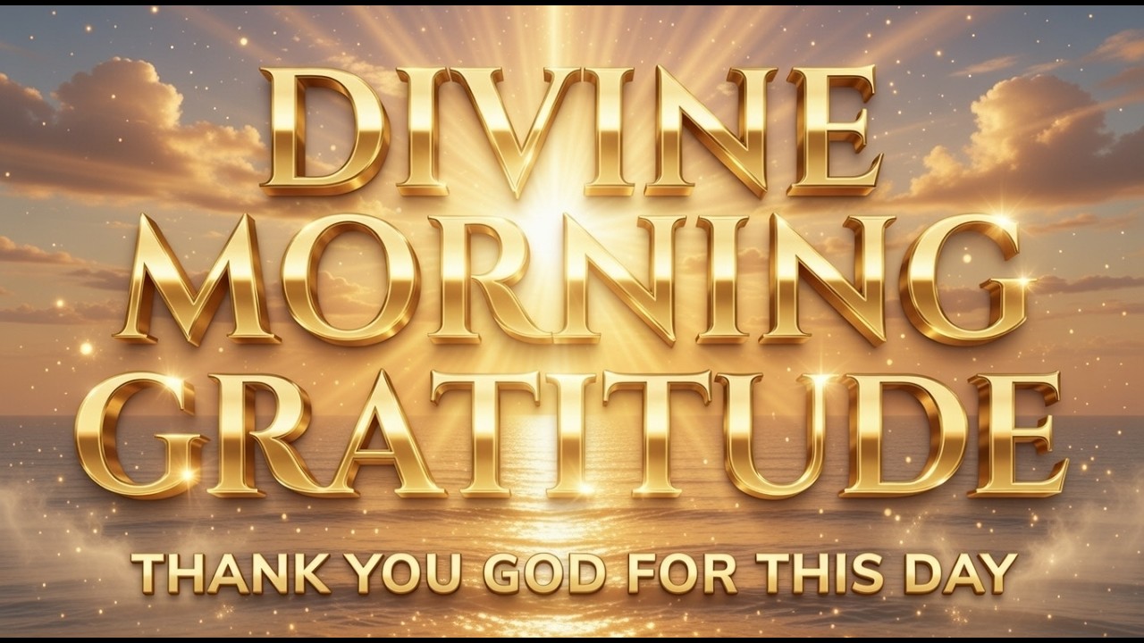 Miracle Morning Affirmations | Glory to God for Peace, Joy, and Abundance