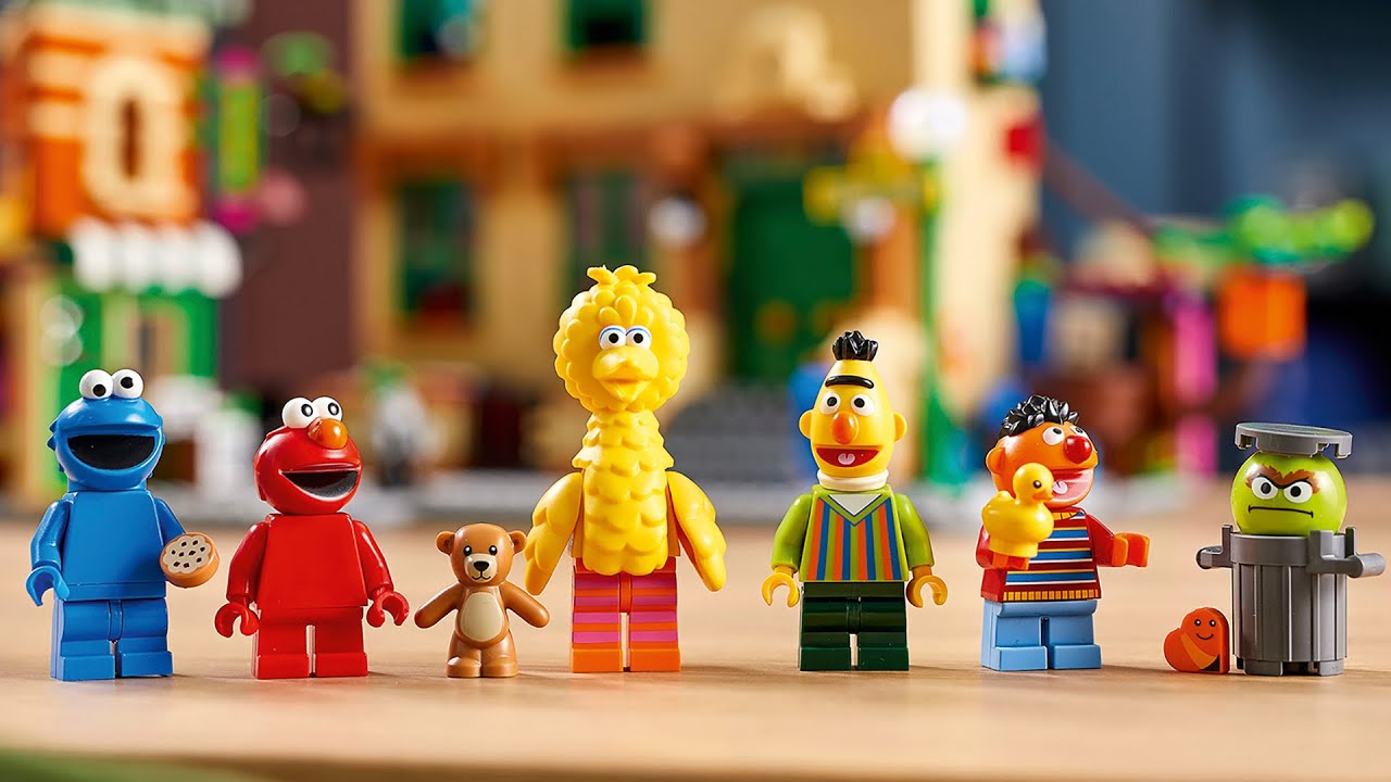 LEGO 123 Sesame Street Designer Video | YouTube