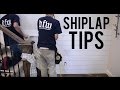 How to Install Shiplap