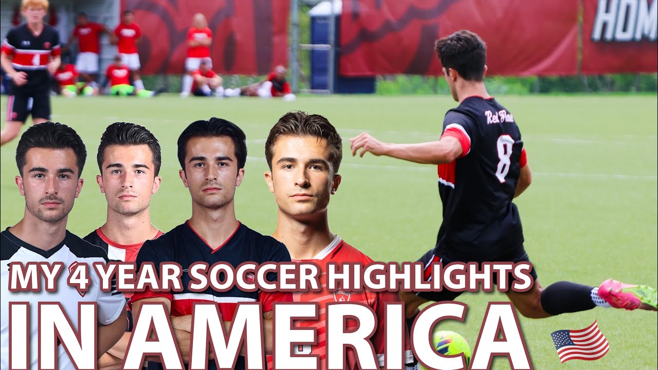 4 Years of D1 Soccer in 6 Minutes | My Top College Highlights In America | Maximus Rigby 2021-2025