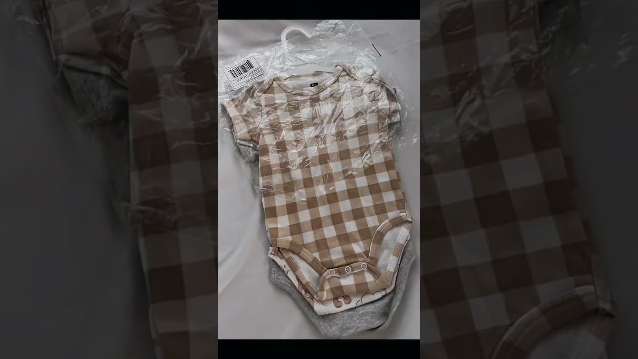 New Baby Bear Bodysuit Set