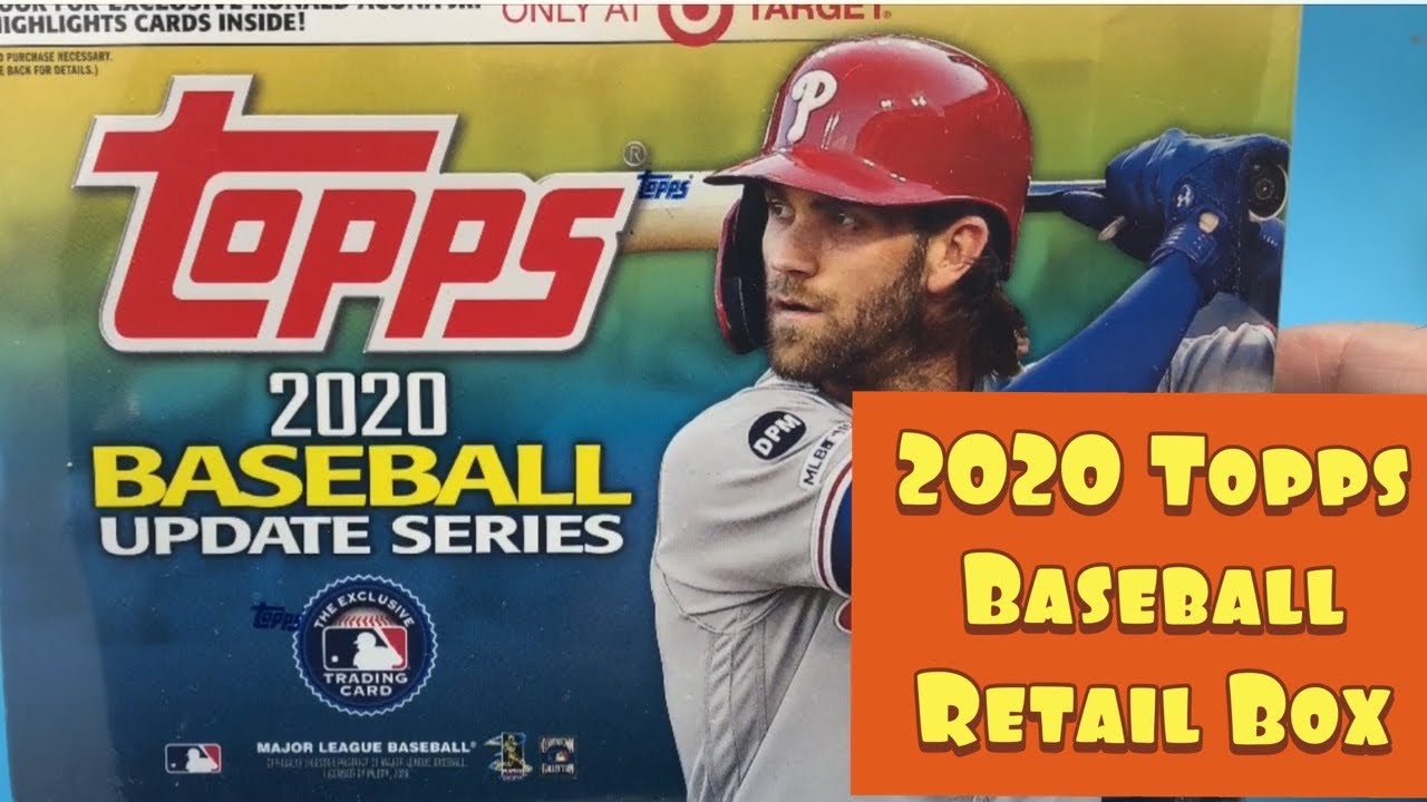 2020 Topps Update Baseball Retail Box Break