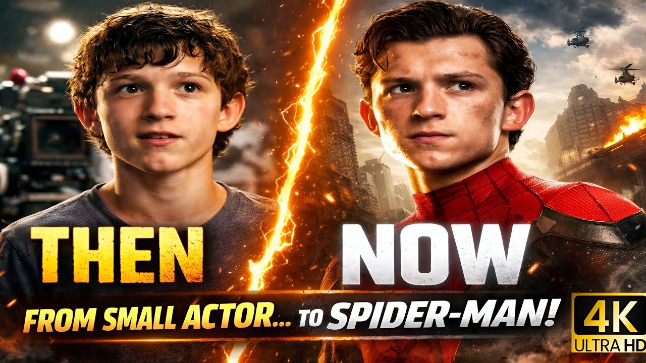 Tom Holland: From Small-Role Actor to Spider-Man Icon | Then vs Now Documentary