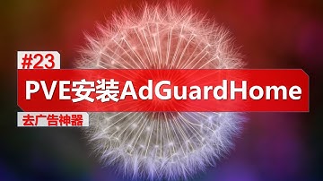 proxmox 安装设置 AdGuardHome pve 搭建 去广告神器 dns缓存服务器 急速上网 Proxmox builds DNS cache server