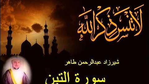شيرزاد طاهر سورة التين