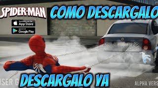 como descargar spider man de ps5 pero en android 👌