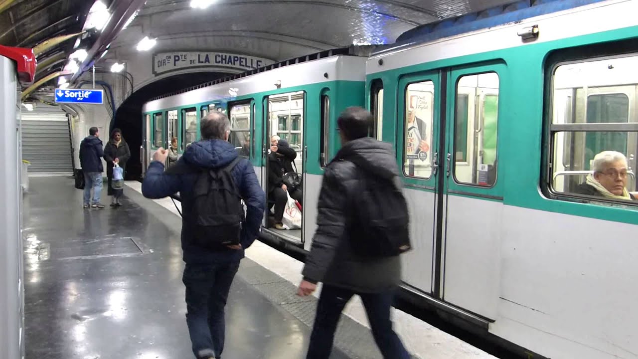 Paris Metro Line 12 14 January 2015 - YouTube