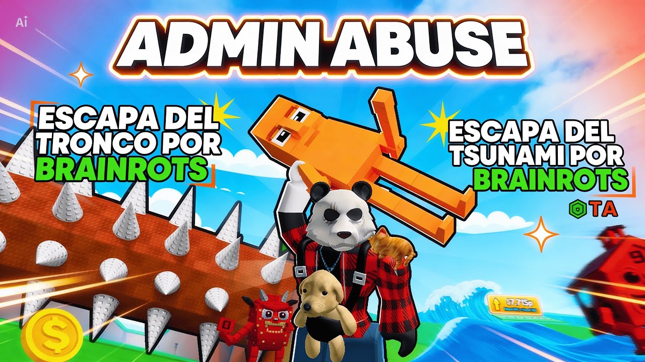 ☢️ ADMIN ABUSE POR BRAINROTS Y VARIEDAD☢️