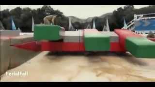Wipe-Out Funny Accidents & Fails || Season 4 Compilation 2012! (with subtitles)