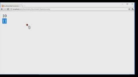 PHP Bangla tutorial Part 014   Increment Decrement Operators