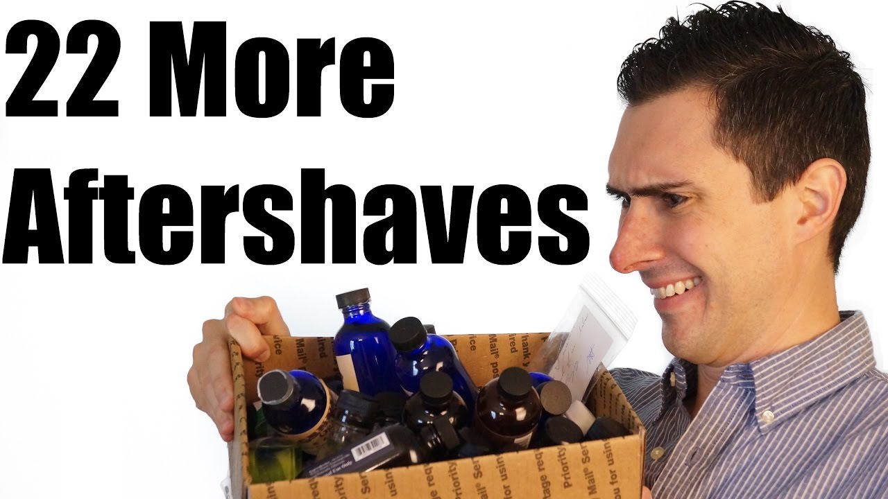 22 More Great Aftershaves! - YouTube