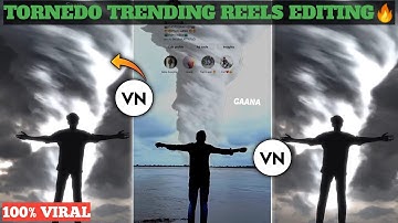How to edit Tornado video editing 100% viral 😱🔥| trending reels editing