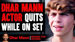 Dhar Mann Actor Quits While On Set (Behind The Scenes) | Dhar Mann Studios