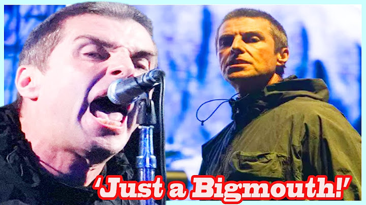 Oasis' Liam Gallagher denies soundcheck vocals are his after 'bigmouth' remark🤐