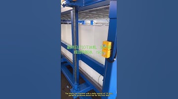 The block ice machine with a daily output of 10 tons
