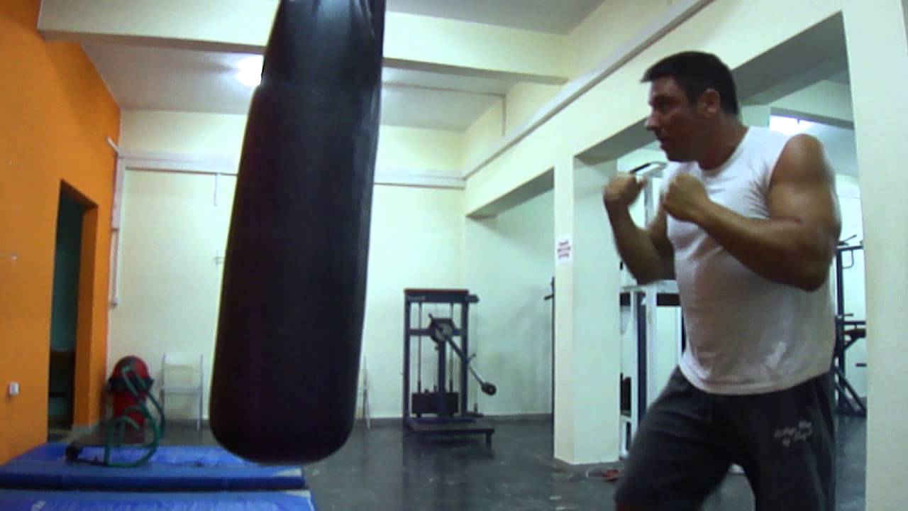 kick boxing heavy bag 1092012 270lbs boxer 120kg YouTube
