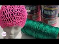 DIY Hair Net | Snood | 💙 handsthatrockcrochet