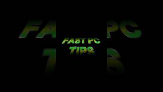 How to clean junk files in PC 🧹 #pctips