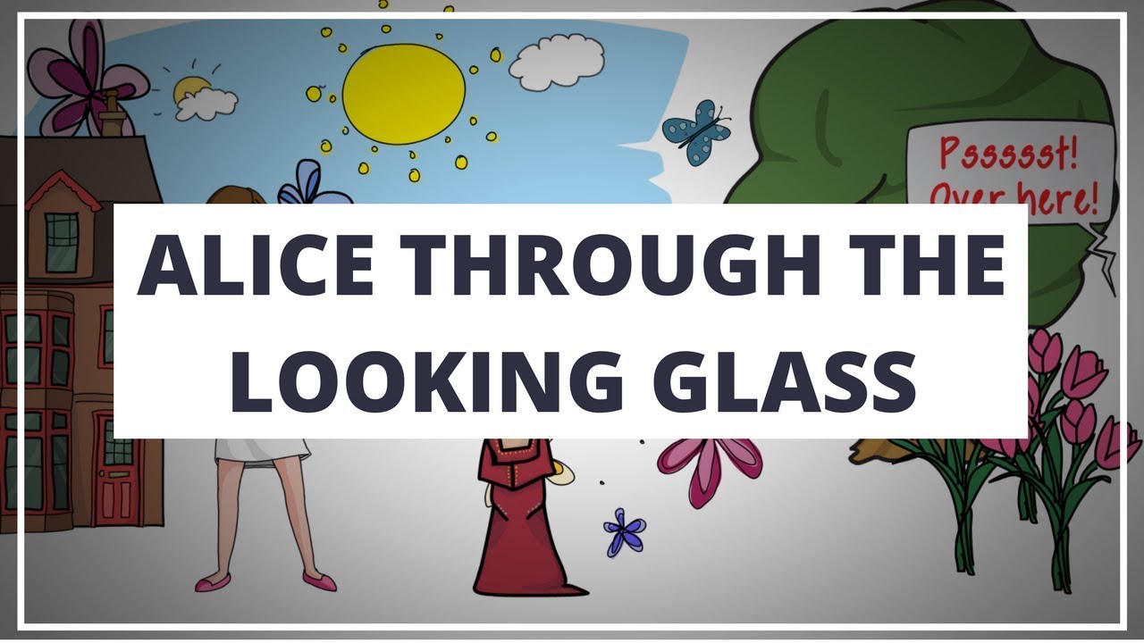 What Is Alice'S Only Goal In Getting Through The Looking Glass Land?