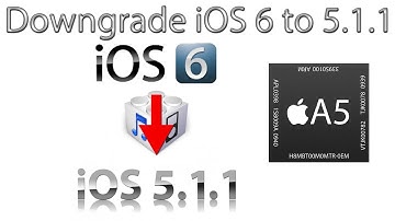 How To Downgrade iOS 6 To iOS 5.1.1 For Untethered Jailbreak (A5 Devices)