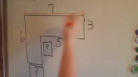 Find perimeter of an irregular polygon with missing side lengths